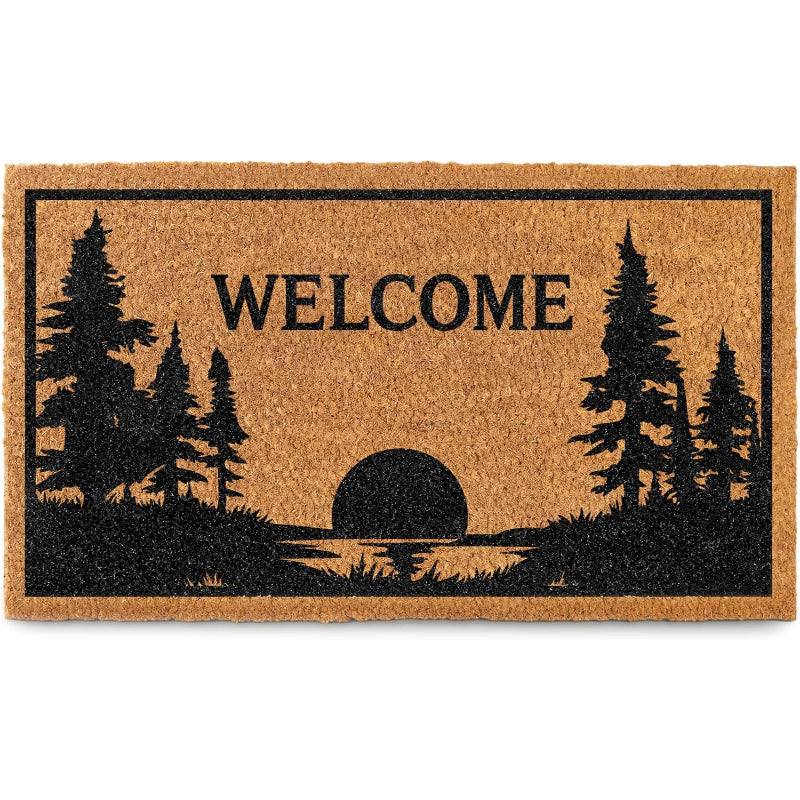 Coir Farmhouse Welcome Doormat