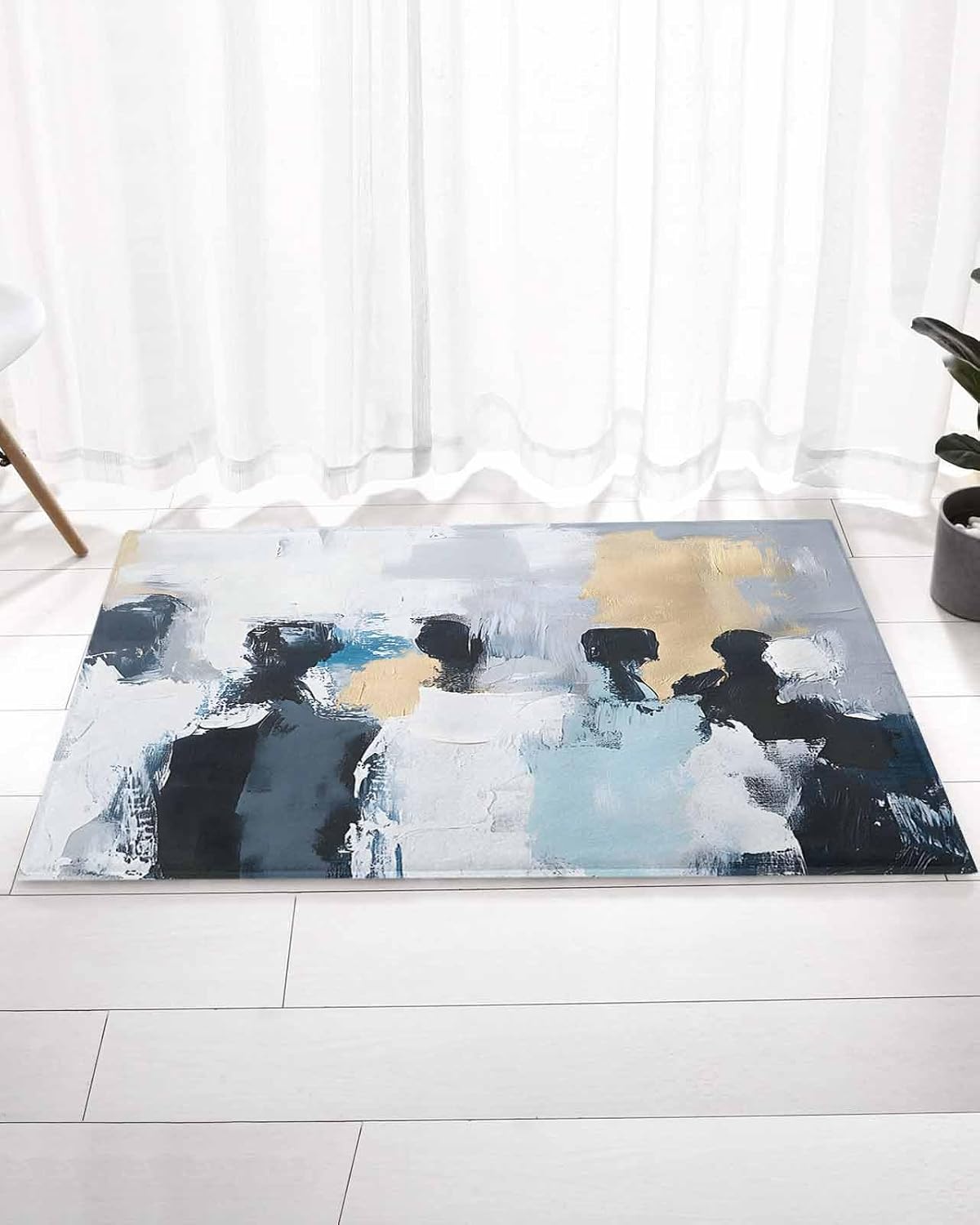 Luxury Plush Non‑Slip Bath Rug