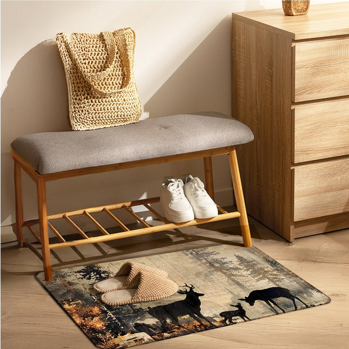 Farmhouse Nature Welcome Doormat